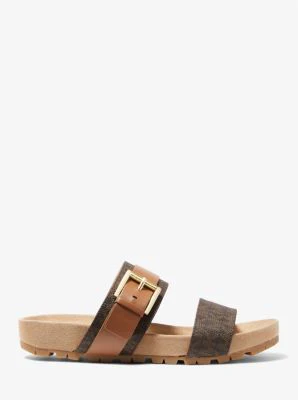 Mylah Logo and Leather Sandal - Image 7