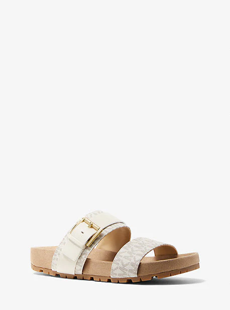 Mylah Logo and Leather Sandal - Image 9