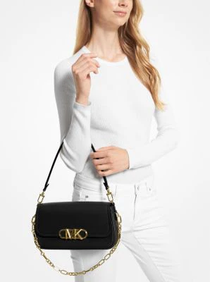 Parker Medium Leather Shoulder Bag - Image 4