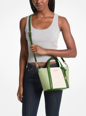 Pratt Small Color-Block Tote Bag - Image 4