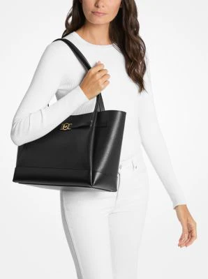 Reed Large Pebbled Leather Tote Bag - Image 4