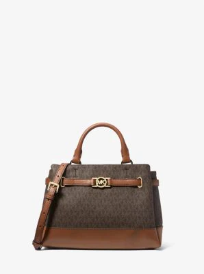 Reed Small Signature Logo Satchel - Image 2