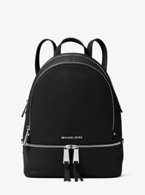 Rhea Medium Leather Backpack - Image 2