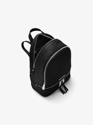 Rhea Medium Leather Backpack - Image 3