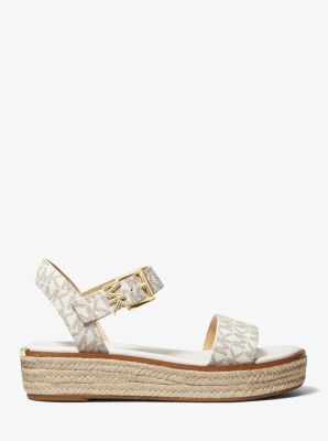 Richie Logo Platform Espadrille Sandal - Image 3