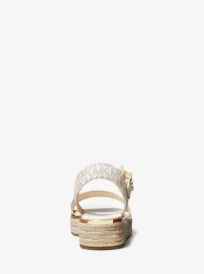 Richie Logo Platform Espadrille Sandal - Image 4