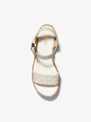 Richie Logo Platform Espadrille Sandal - Image 5