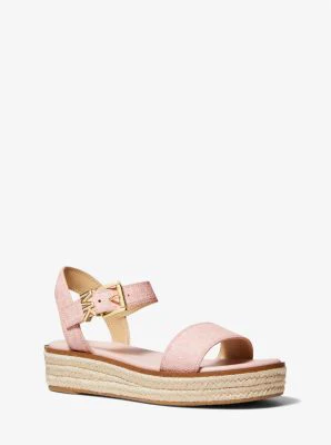 Richie Logo Platform Espadrille Sandal - Image 7