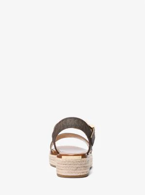 Richie Signature Logo Platform Espadrille Sandal - Image 4