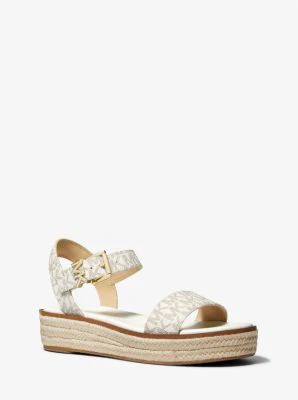 Richie Signature Logo Platform Espadrille Sandal - Image 6