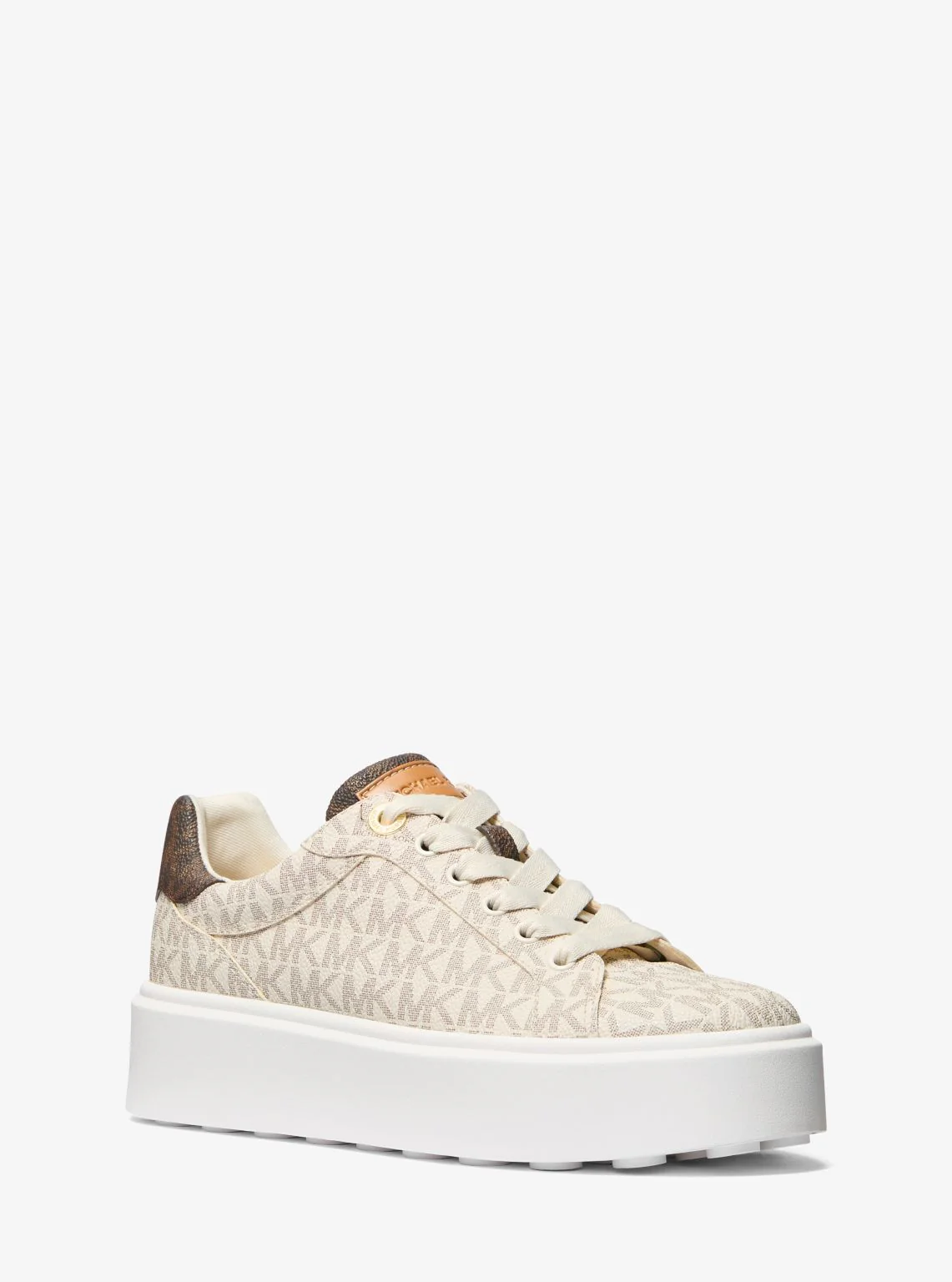 Romey Two-Tone Logo Platform Sneaker - Image 6
