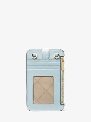 Saffiano Leather Smartphone Crossbody Bag - Image 23