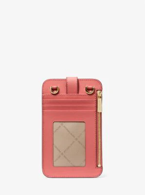Saffiano Leather Smartphone Crossbody Bag - Image 28