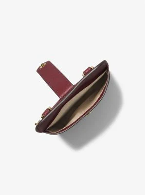 Saffiano Leather Smartphone Crossbody Bag - Image 38