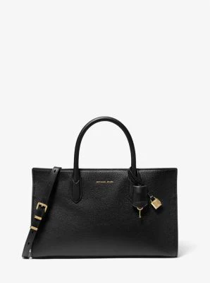 Scarlett Medium Leather Satchel - Image 2