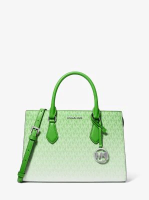 Sheila Medium Ombré Signature Logo Satchel - Image 2
