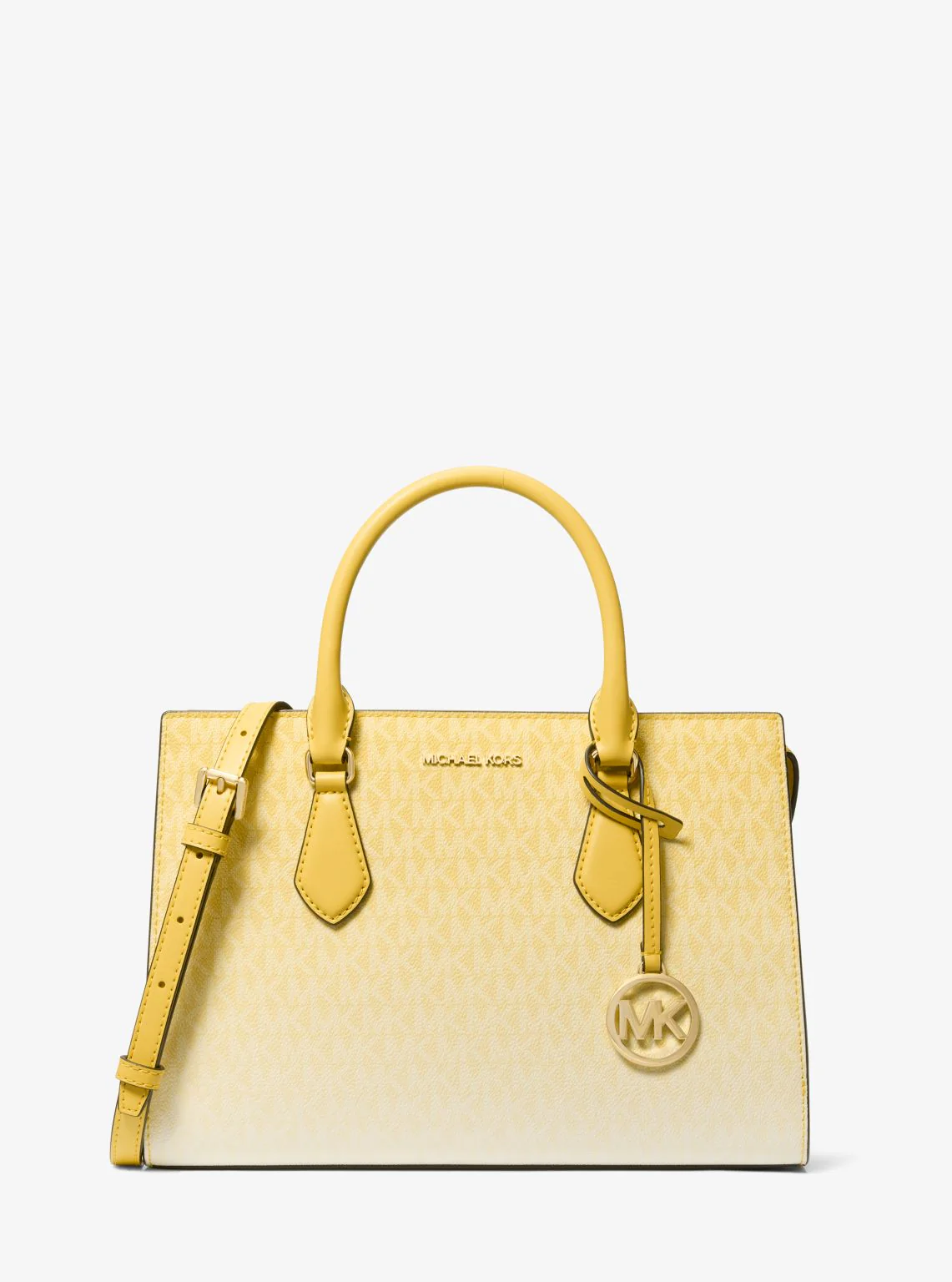 Sheila Medium Ombré Signature Logo Satchel - Image 10