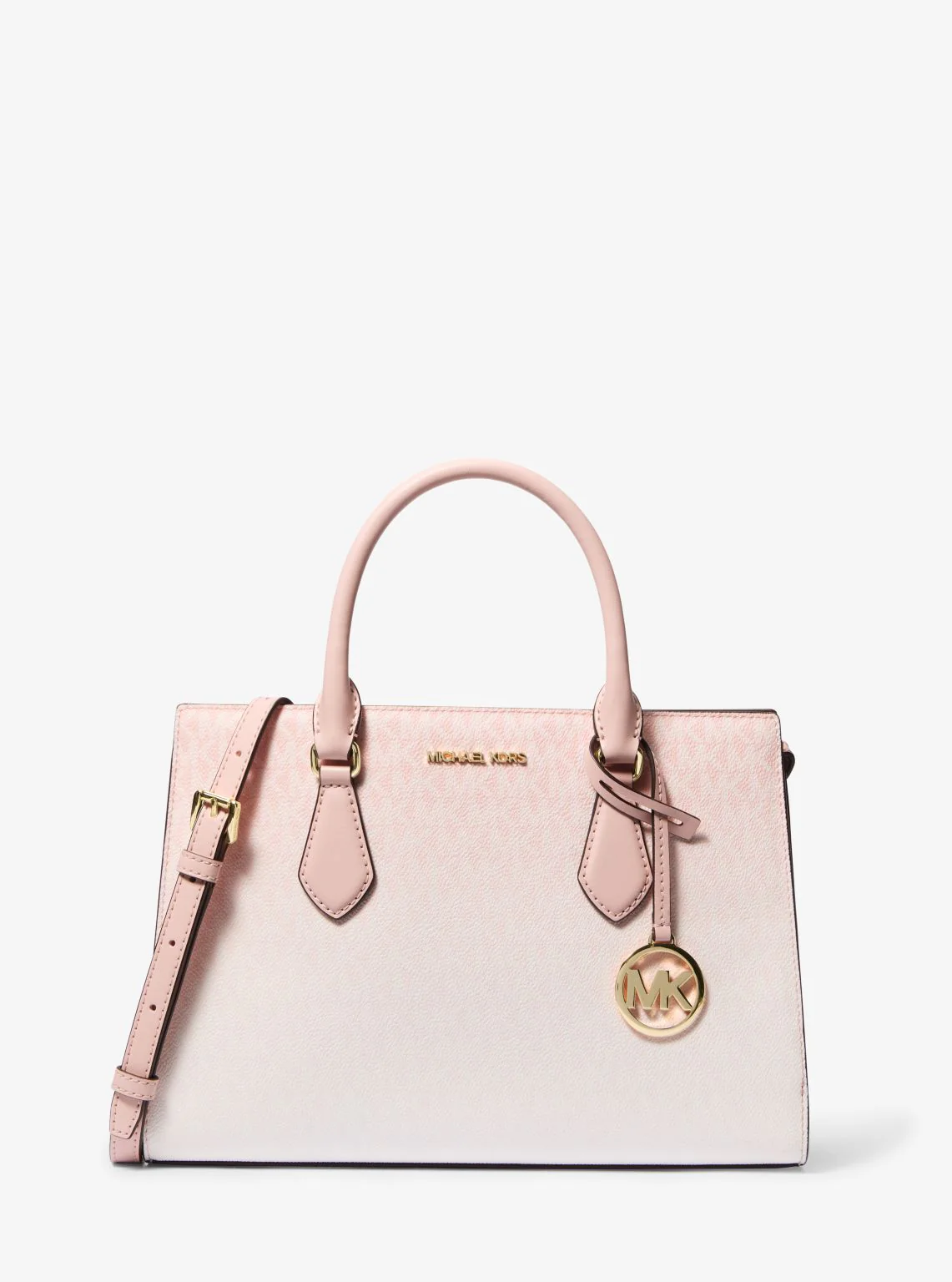 Sheila Medium Ombré Signature Logo Satchel - Image 6