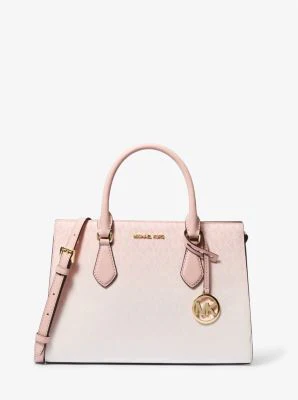 Sheila Medium Ombré Signature Logo Satchel - Image 7