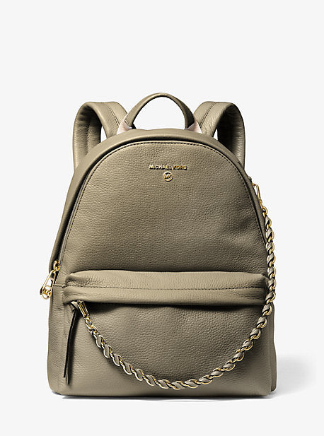 Slater Medium Pebbled Leather Backpack - Image 23
