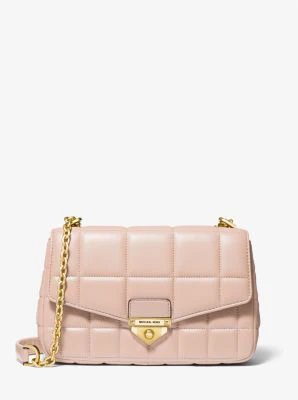 SoHo Large Quilted Leather Shoulder Bag - Image 2