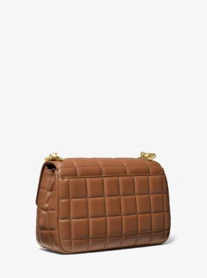 SoHo Large Quilted Leather Shoulder Bag - Image 29