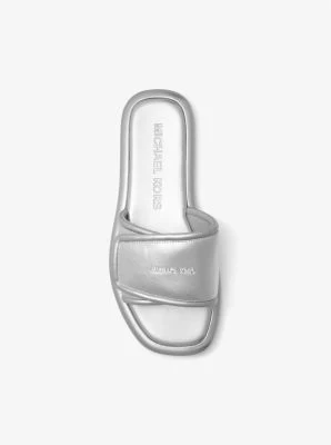 Suki Metallic Slide Sandal - Image 4