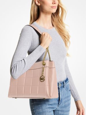 Susan Medium Quilted Leather Shoulder Bag - Image 4