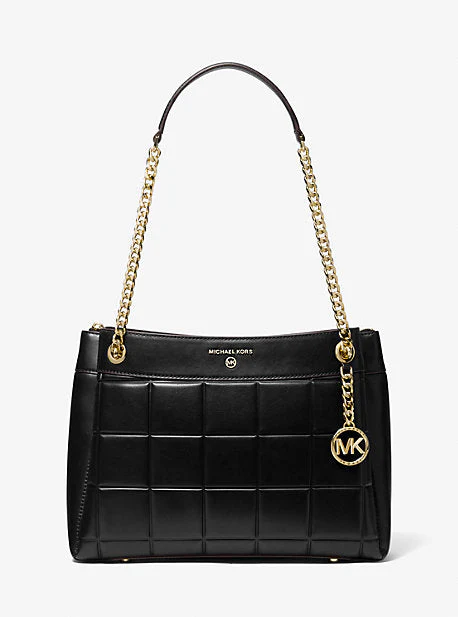 Susan Medium Quilted Leather Shoulder Bag - Image 5