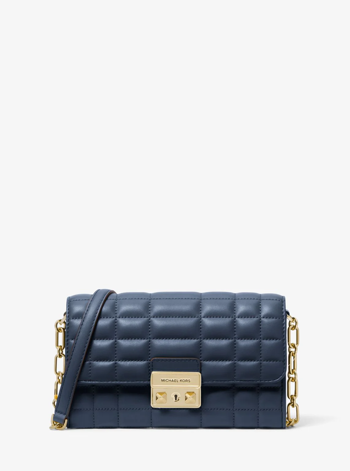Tribeca Large Leather Convertible Crossbody Bag - Image 20