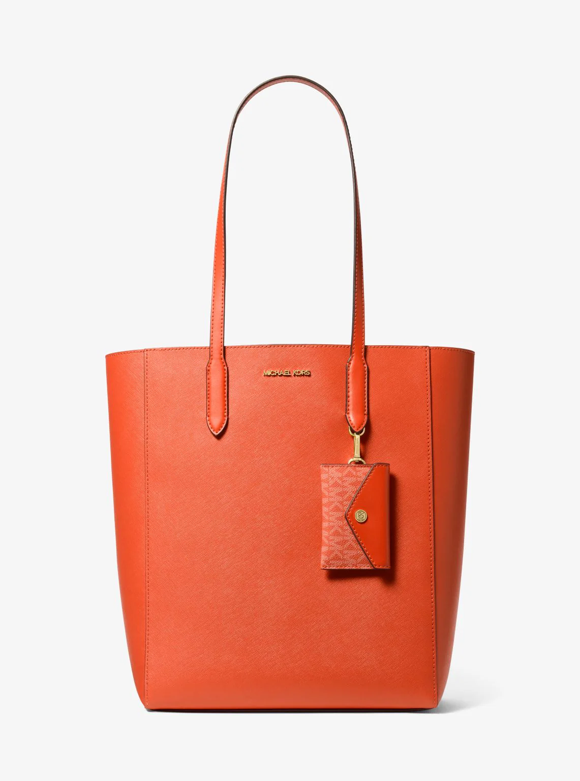 Vincent Large Saffiano Leather Tote Bag With Card Case - Image 11