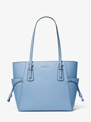 Voyager Large Saffiano Leather Tote Bag - Image 10