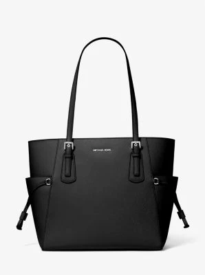 Voyager Large Saffiano Leather Tote Bag - Image 14