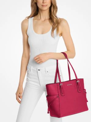 Voyager Large Saffiano Leather Tote Bag - Image 24