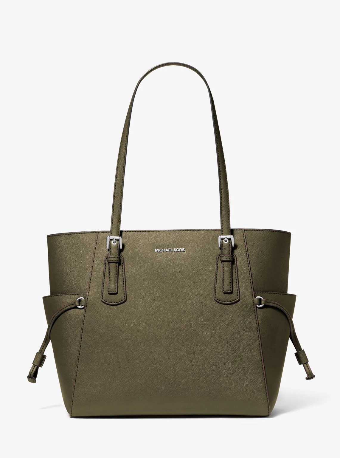 Voyager Large Saffiano Leather Tote Bag - Image 29