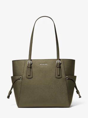 Voyager Large Saffiano Leather Tote Bag - Image 30