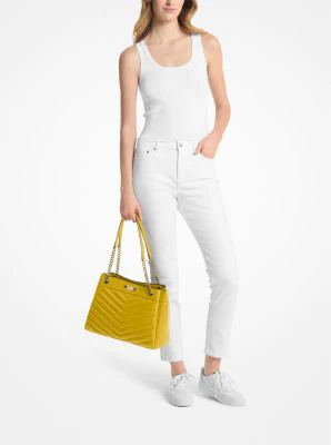 Whitney Medium Quilted Tote Bag - Image 12